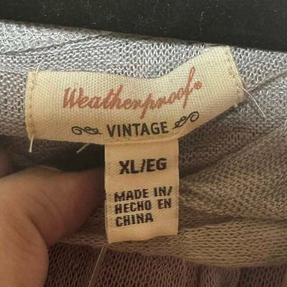 WEATHERPROOF ULTRA LIGHT WEIGTH LIGHT GRAY HOODIE SIZE XL NWT - Picture 4 of 6